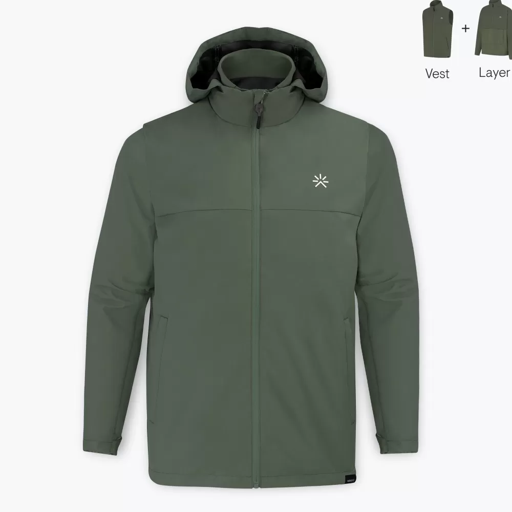 Tropicfeel Jackets & Vests^Men's NS40 Light Jacket Clover Green