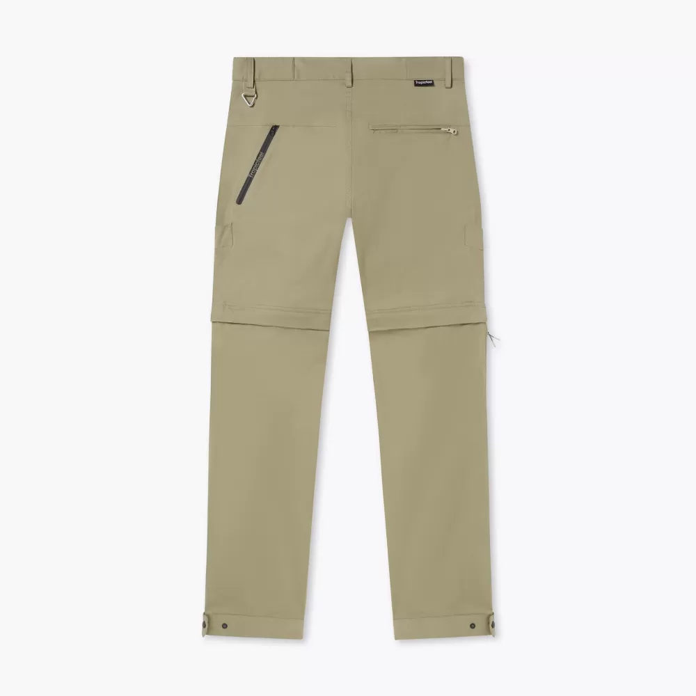 Tropicfeel Pants^Men's ProTravel™ Zip-off Pant Sage Khaki