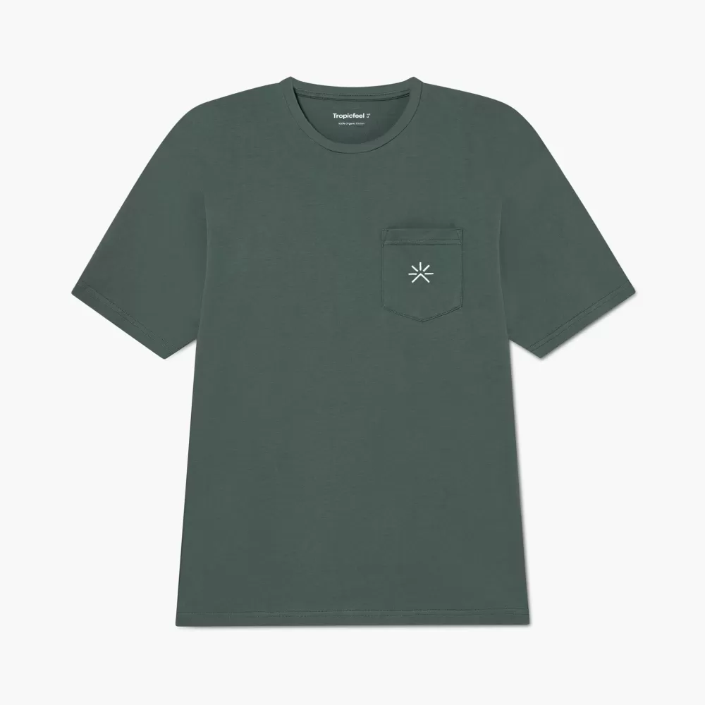 Tropicfeel Tees & Sweats | Tees & Sweats^Pocket Tee Thyme Green