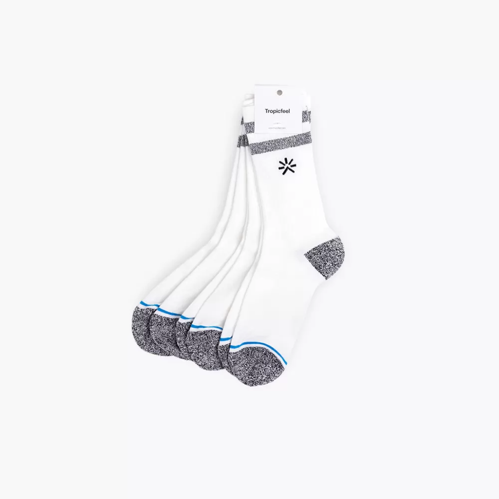 Tropicfeel Travel Essentials^X3 Coolmax Socks White